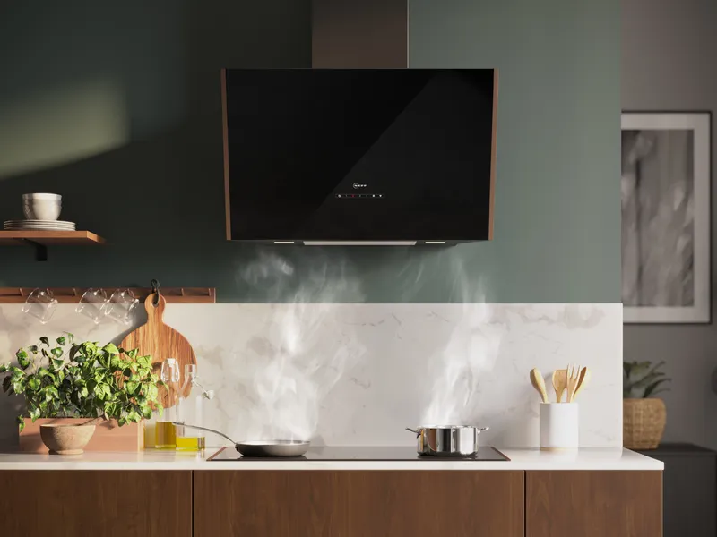 NEFF D83IDK1S0 N 30 Wandesse 80 cm Klarglas schwarz bedruckt EAN: 4242004273325