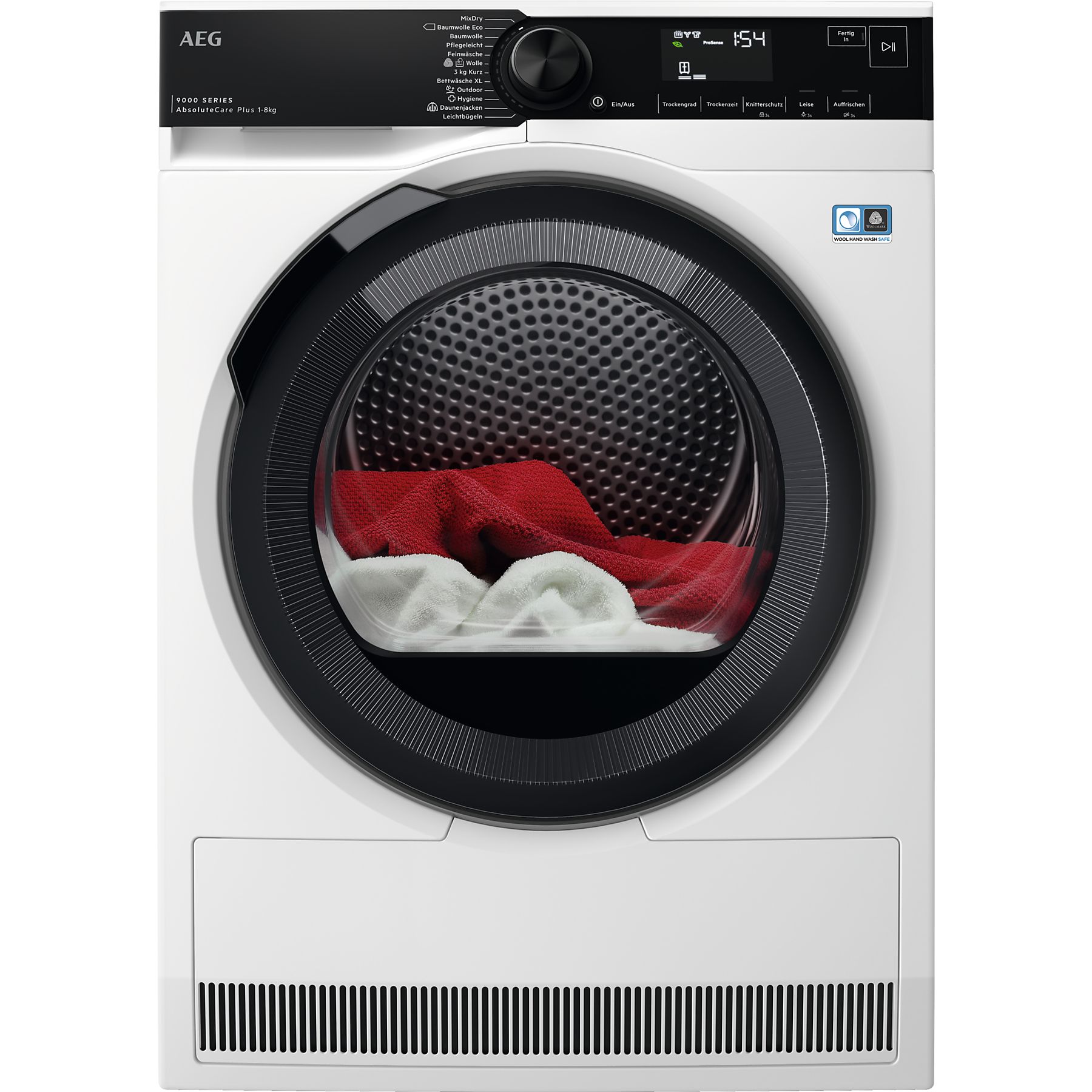 AEG TR9T75680 Wärmepumpentrockner: 8 kg, AbsoluteCare Plus, ÖKOFlow AEG TR9T75680 Wärmepumpentrockner: 8 kg, AbsoluteCare Plus, ÖKOFlow
