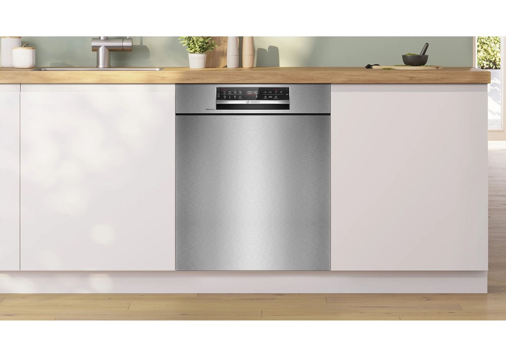 Bosch SMU6ECS12E Serie 6 Unterbau-Geschirrspüler in gebürstetem Edelstahl