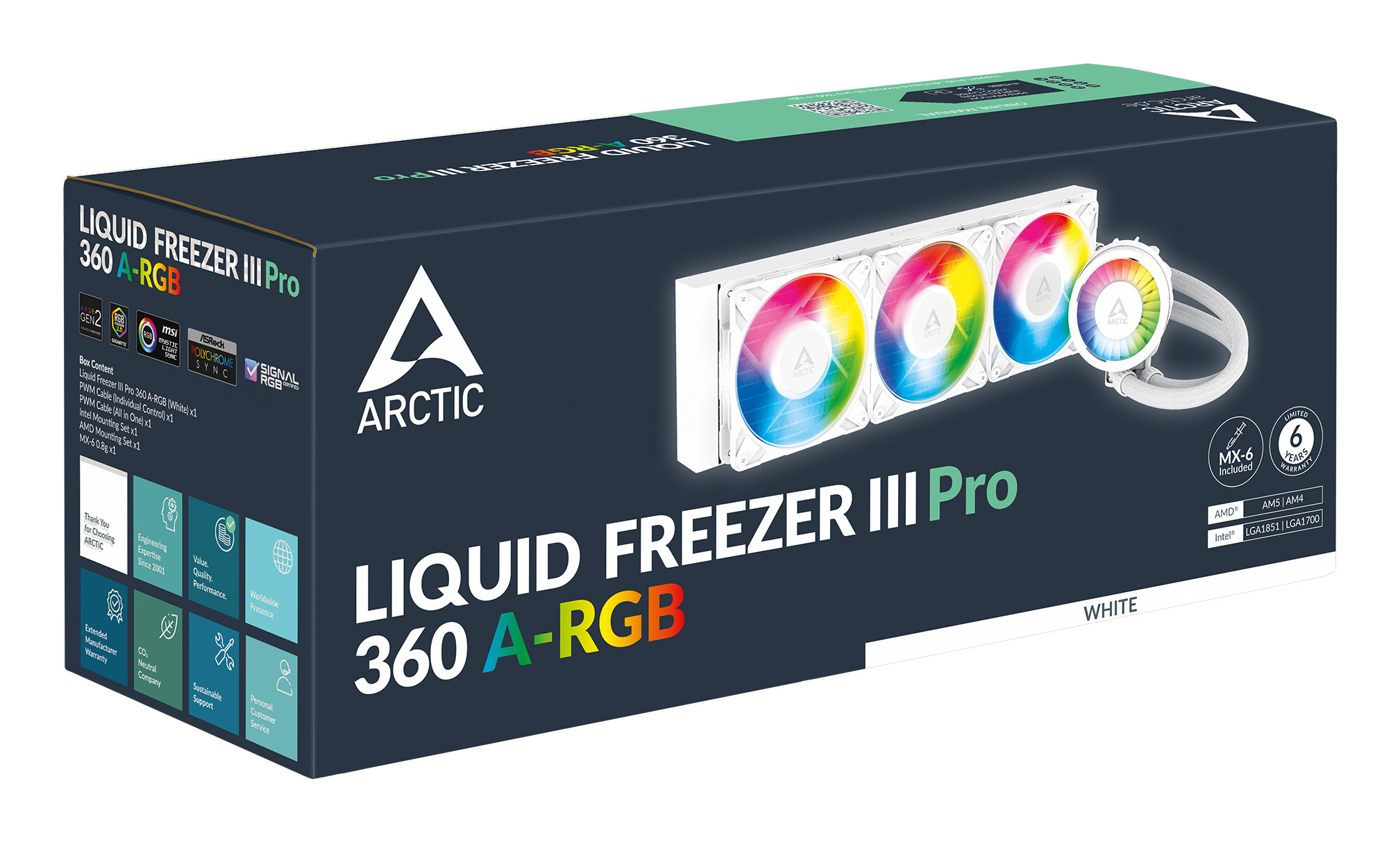 ARCTIC Liquid Freezer III Pro 360 A-RGB