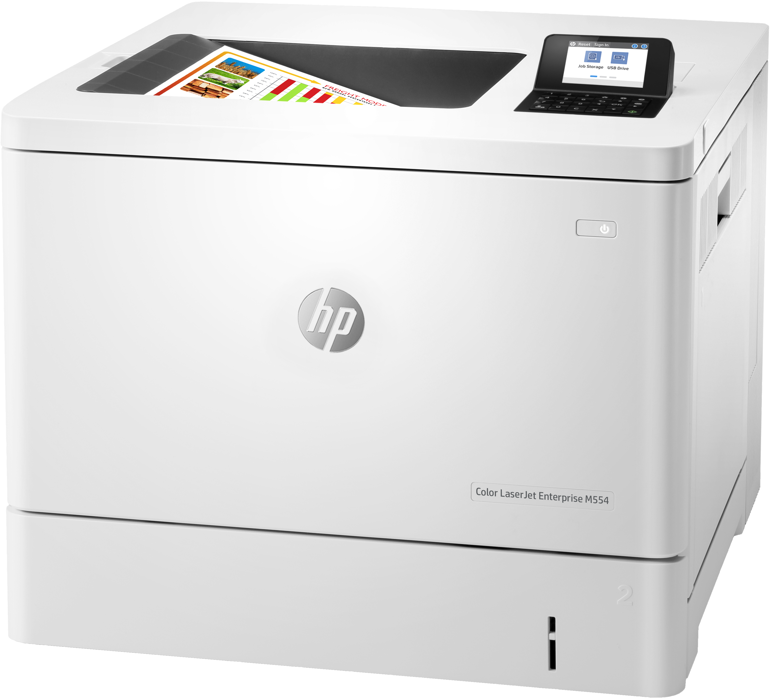 HP M554dn