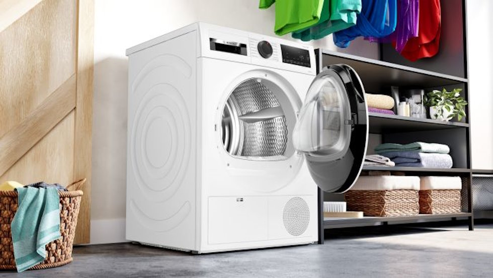Bosch Serie 6 Wäschetrockner WQG241000 - EasyClean mit A++: trocknet sehr effizient.