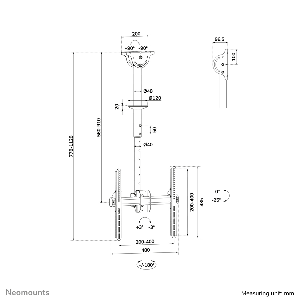 Neomounts NM-C440BLACK