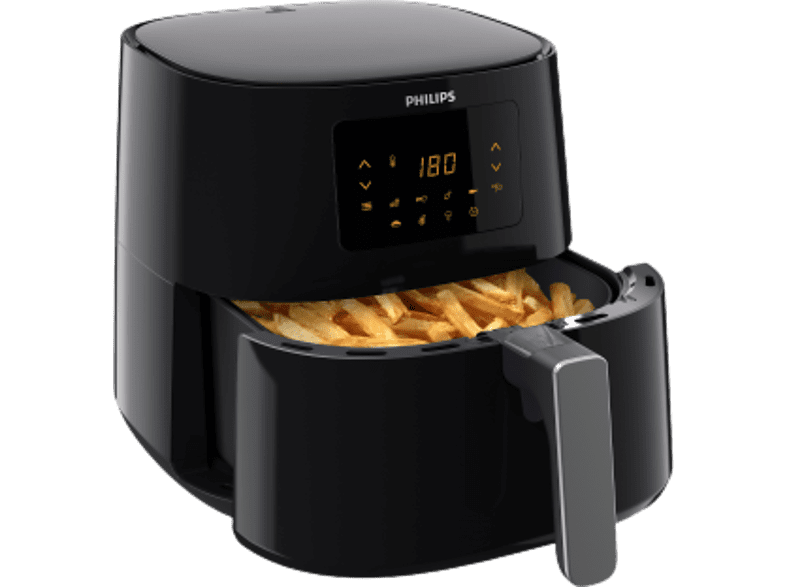 1_19X01FVxfonjPK Philips Airfryer XL Essential: 2000W, 6,2L, 7 Voreinstellungen. Gesünder frittieren, backen, grillen. Jetzt bei Store-Jet.de!