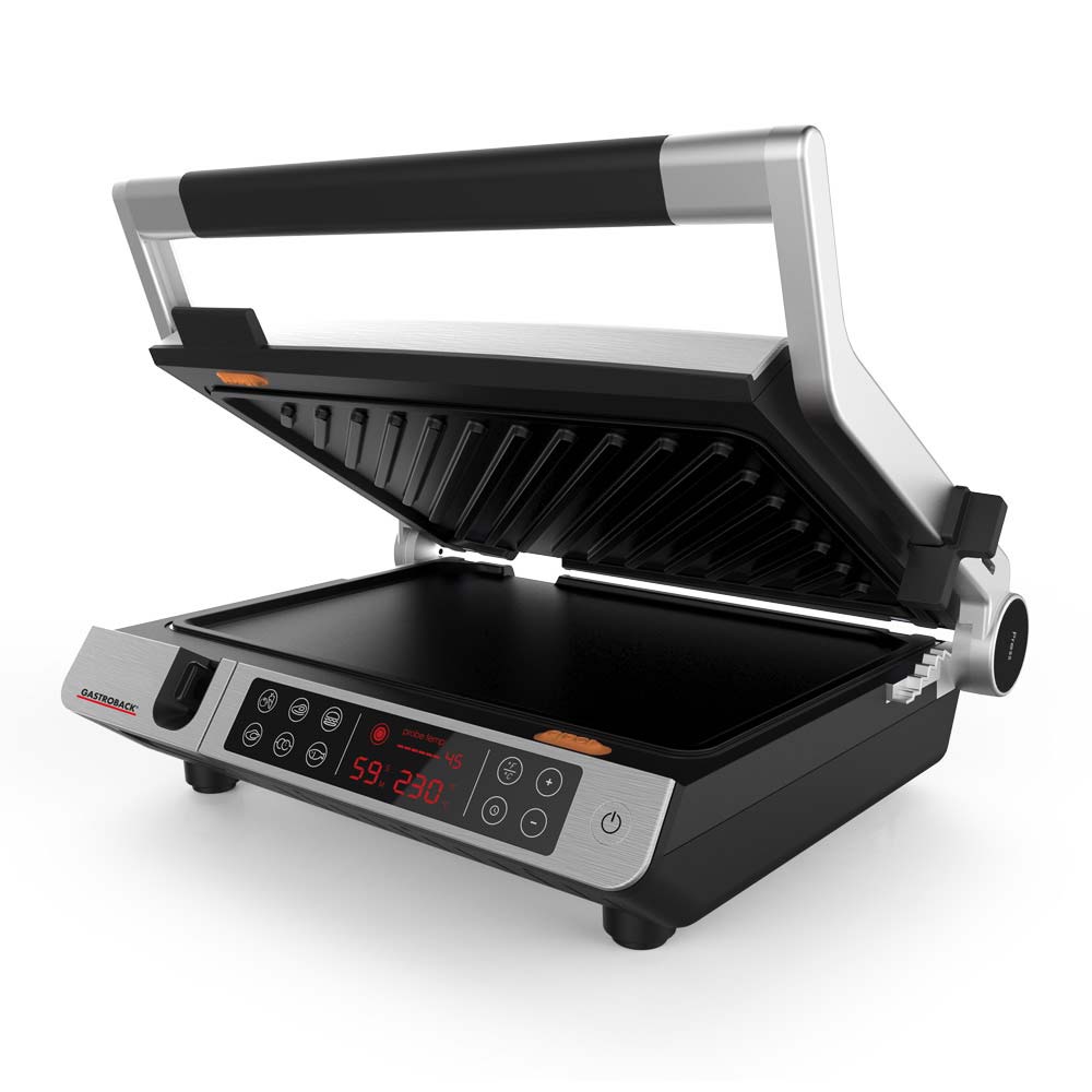 GASTROBACK 42539 Kontaktgrill BBQ Vielseitiger Kontaktgrill von Gastroback. Ideal für Fleisch, Gemüse und mehr. 2000