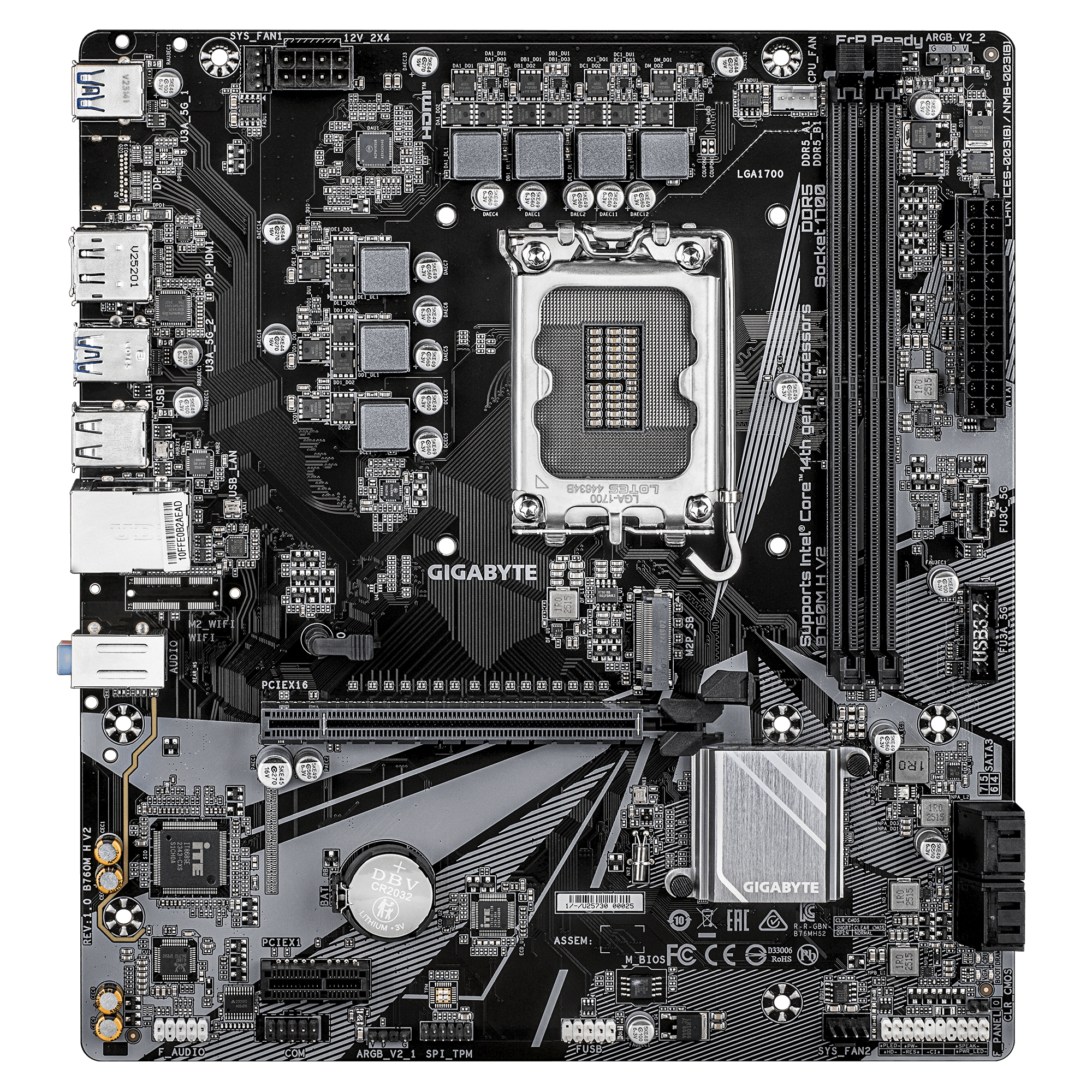 Gigabyte B760M H V2