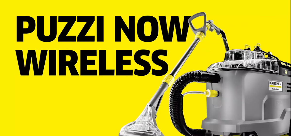 Kärcher Puzzi Wireless Linie Banner