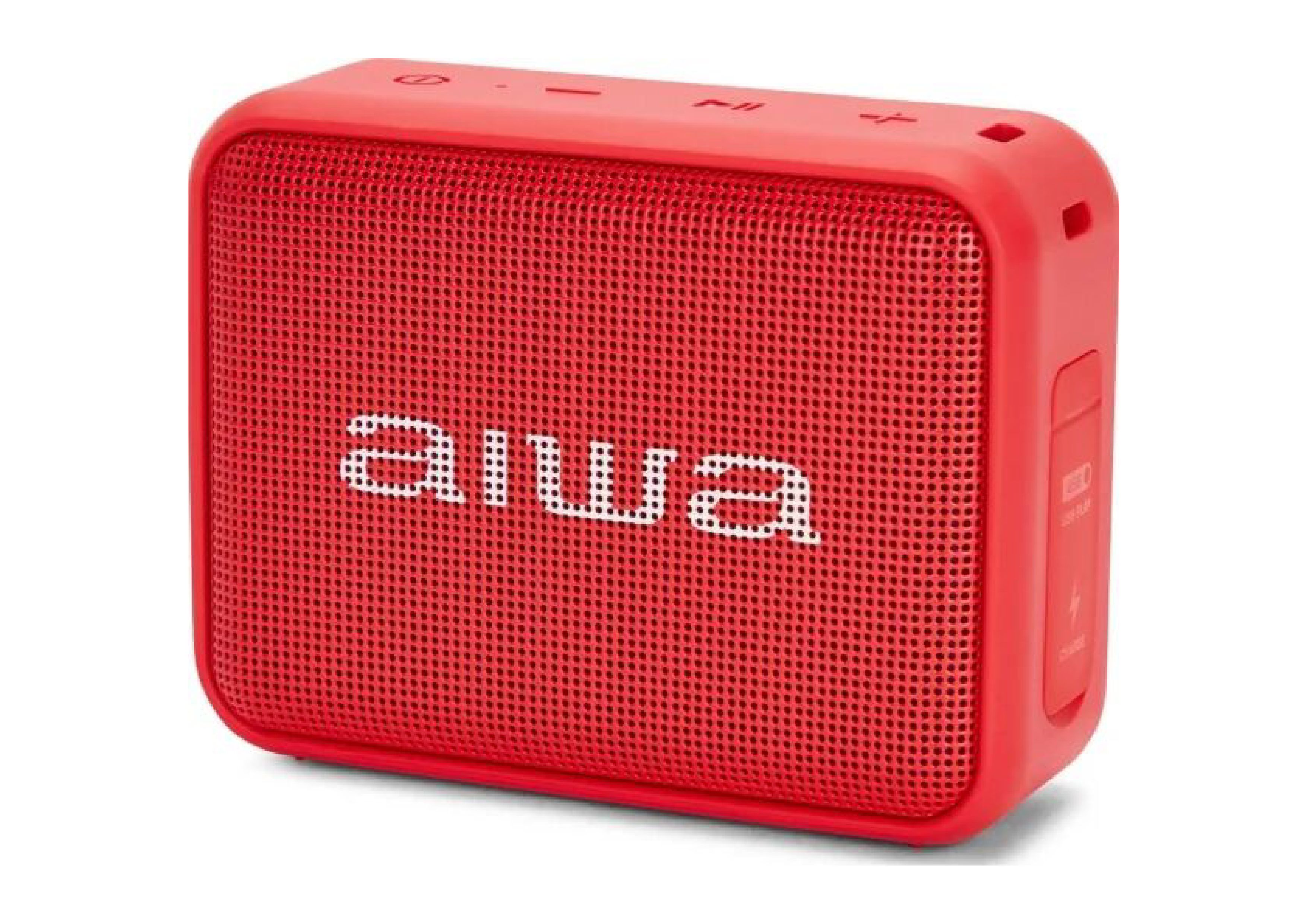 Kompaktes Design mit kräftigem Sound Aiwa BS-200 Bluetooth-Lautsprecher Vorderansicht