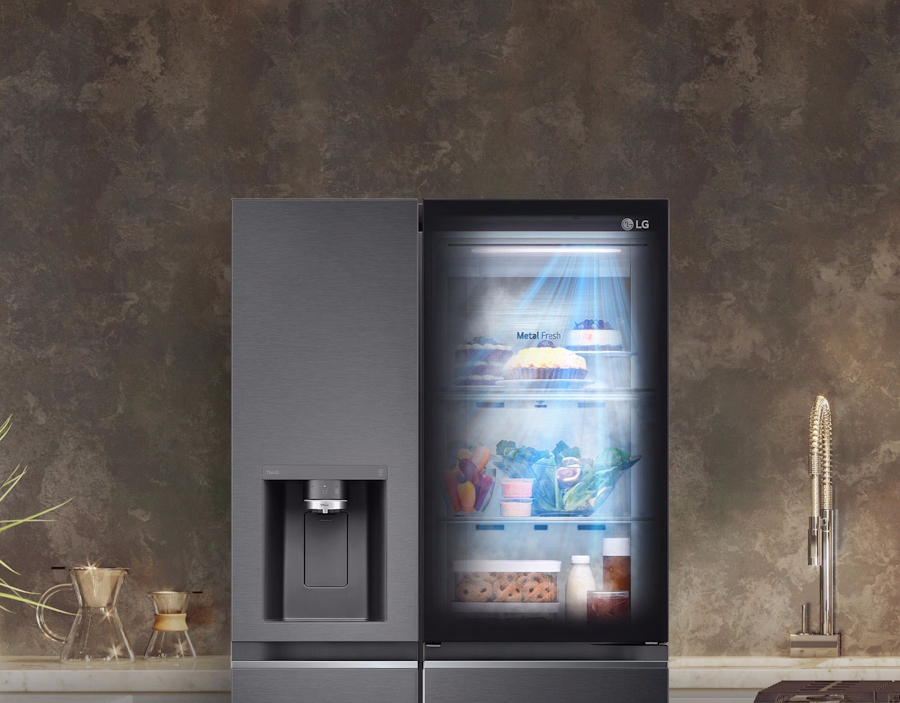 LG GSGV81EPLL DoorCooling+ und Total No Frost – gleichmäßige Kühlung im gesamten Kühlschrankinneren