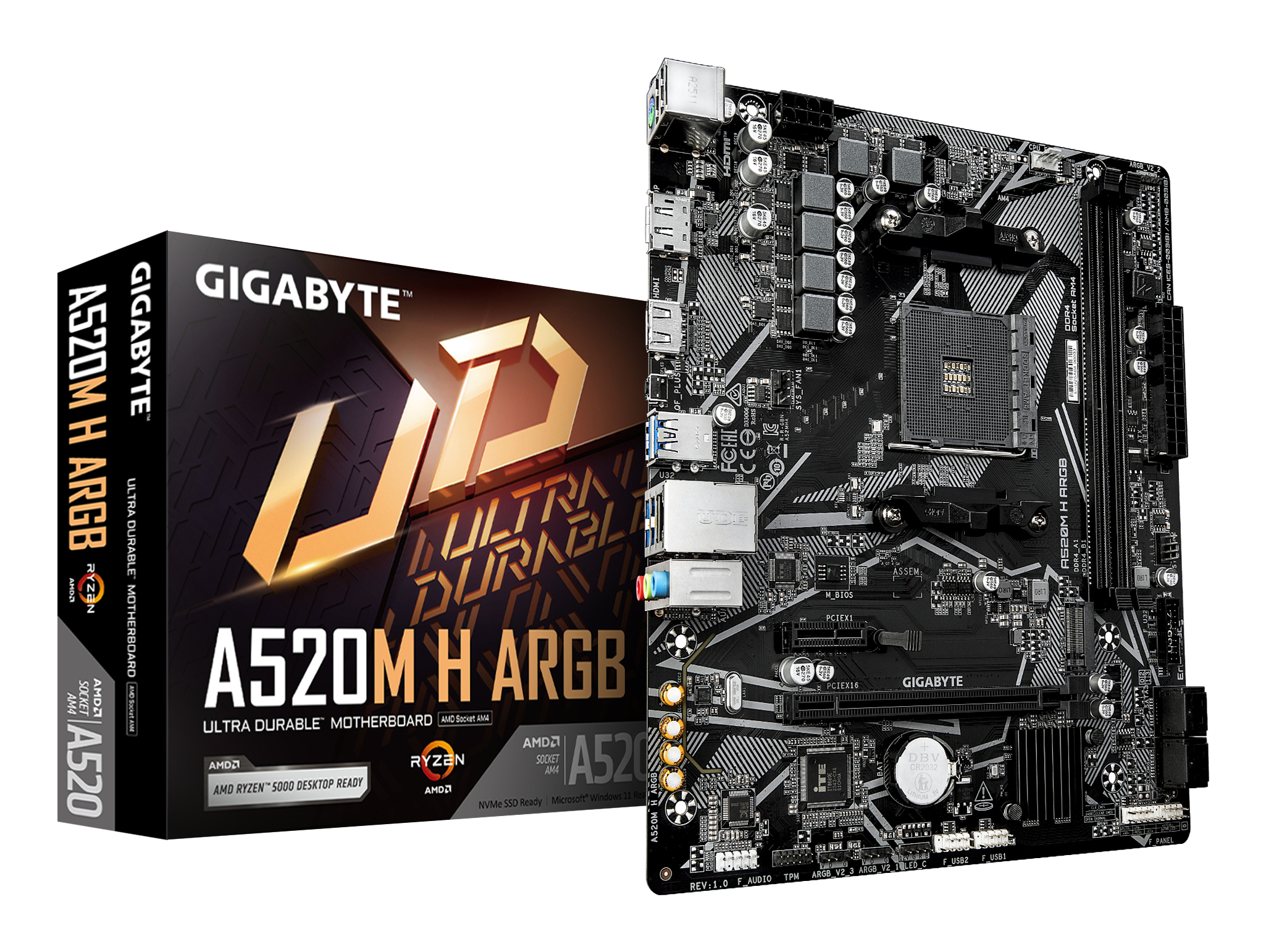 GIGABYTE A520M H ARGB