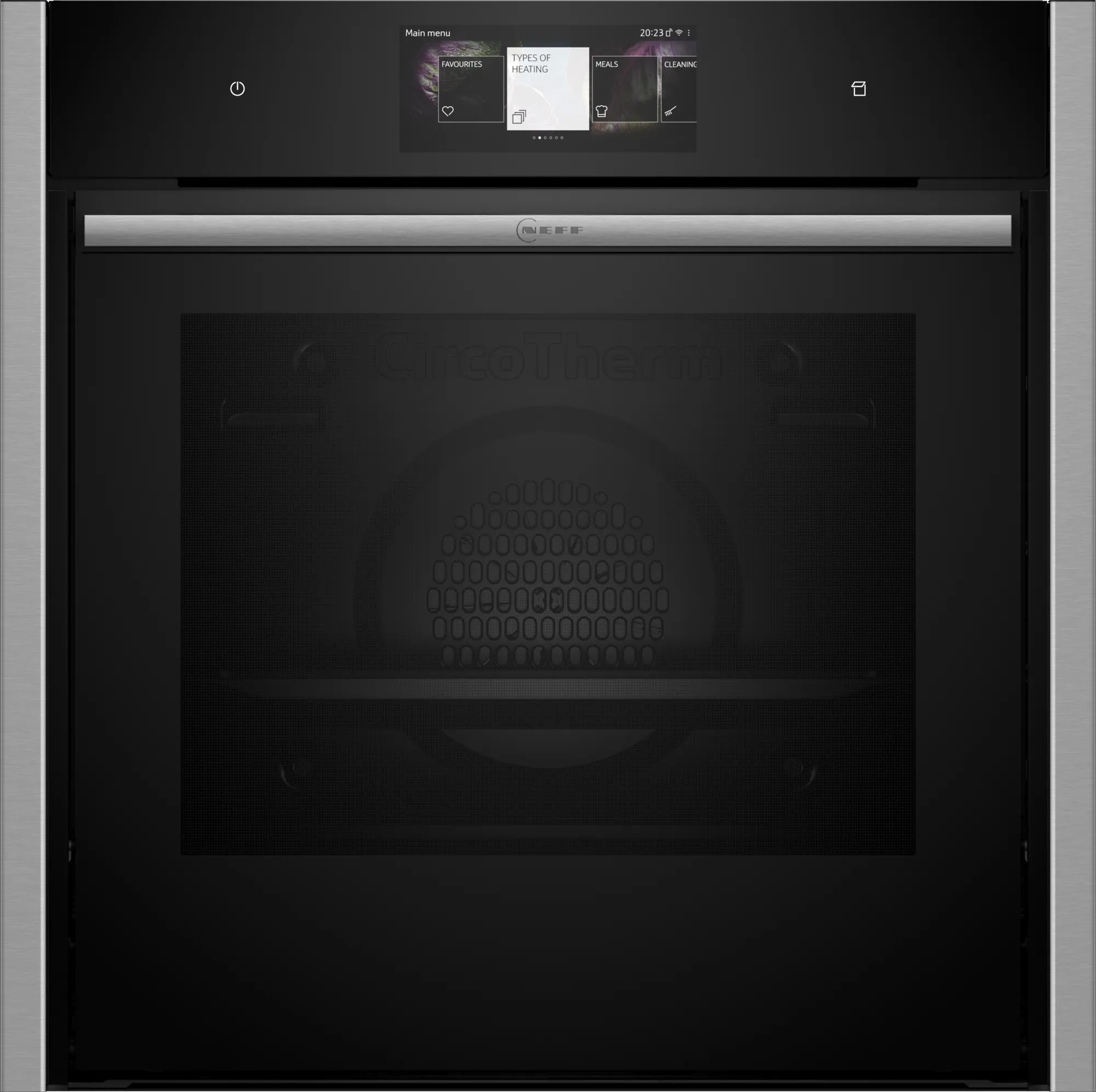 1jheHk6Z9cMXxQ NEFF B64VT73N0 N90 Einbau-Backofen mit Dampfunterstützung, 60 x 60 cm, Edelstahl