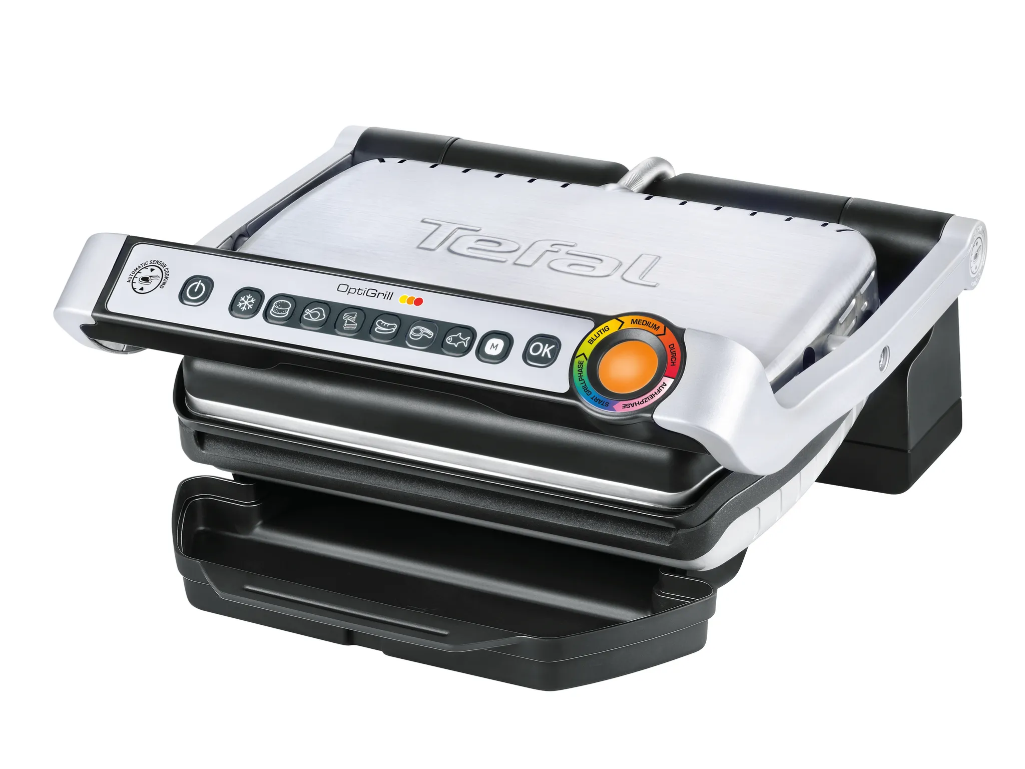 TEFAL GC705D OptiGrill Kontaktgrill -  intelligenter Kontaktgrill