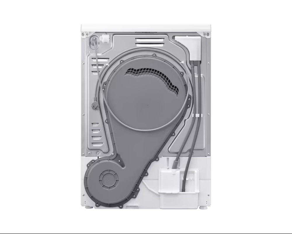 Samsung DV90DG52A0AEEG Wärmepumpentrockner - Rückansicht