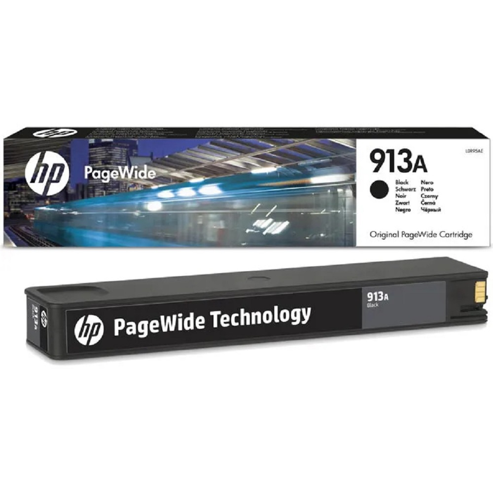 HP 913A Schwarz Original PageWide Tintenpatrone