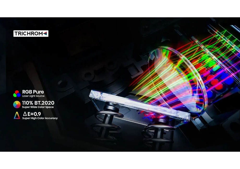 Hisense C2 Trichroma Laser Technologie für brillante Farben