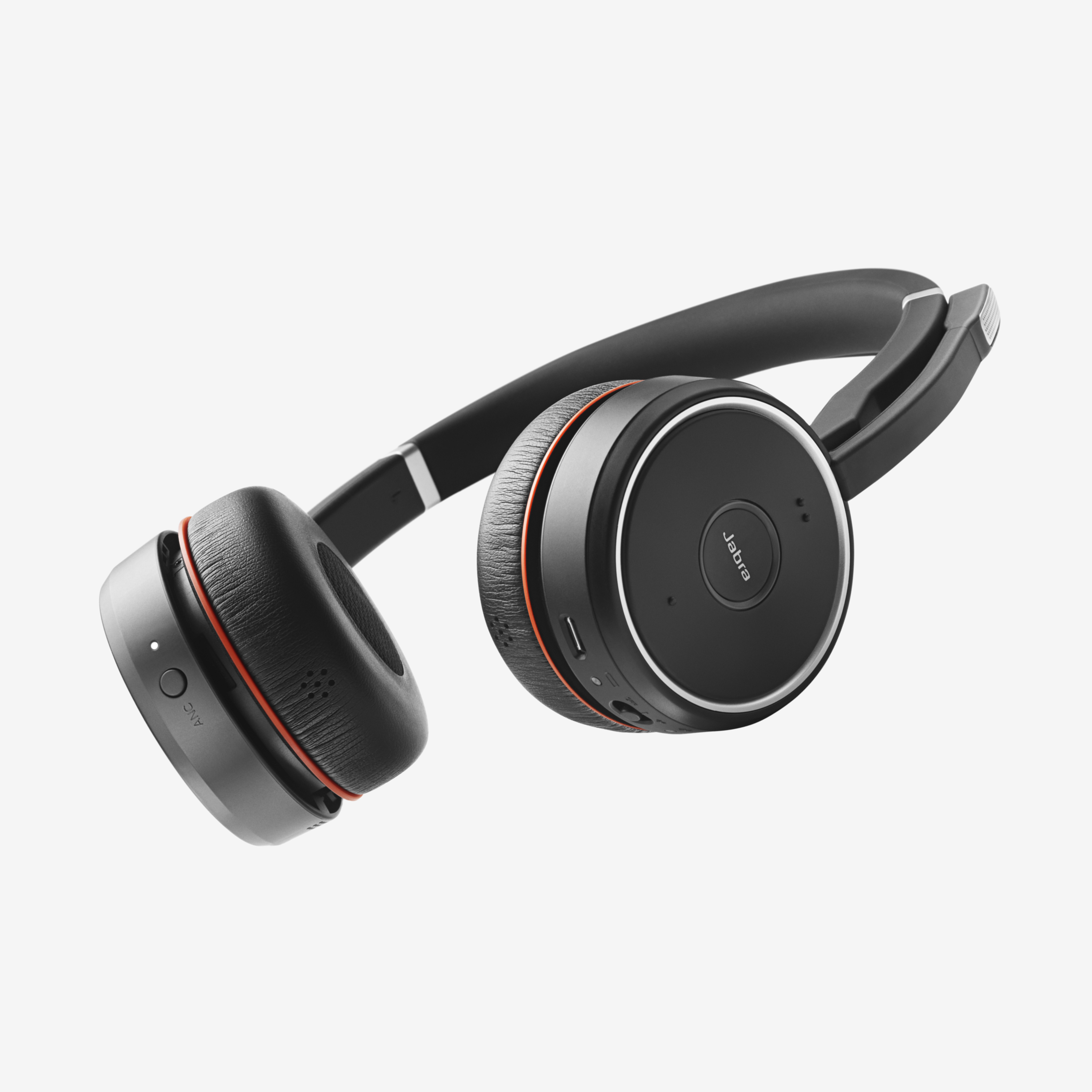 Jabra Evolve 75 UC Stereo - Headset - Kabellos inkl. USB Link 380a, Bluetooth, ANC EAN: 5706991020090