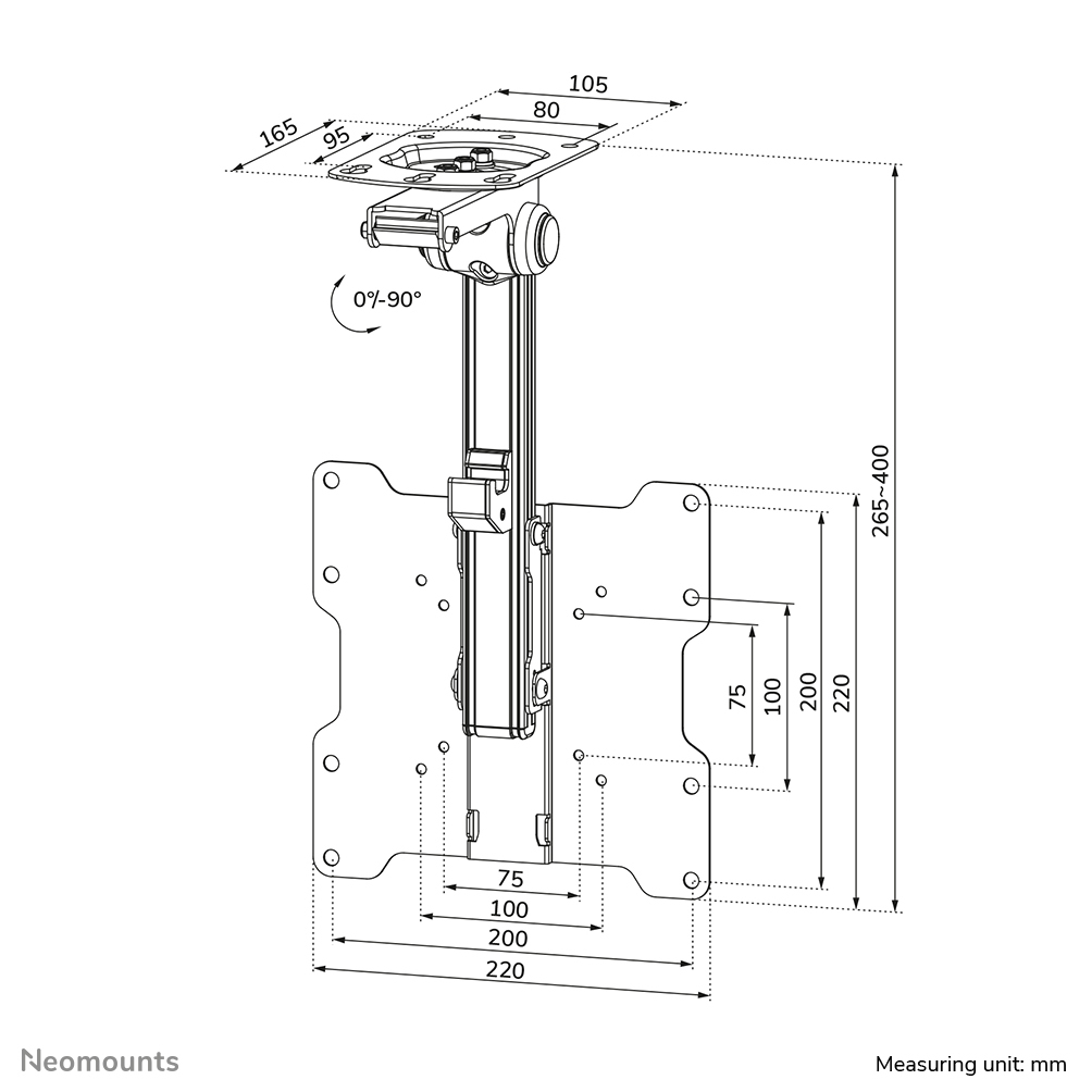 Neomounts FPMA-C020BLACK