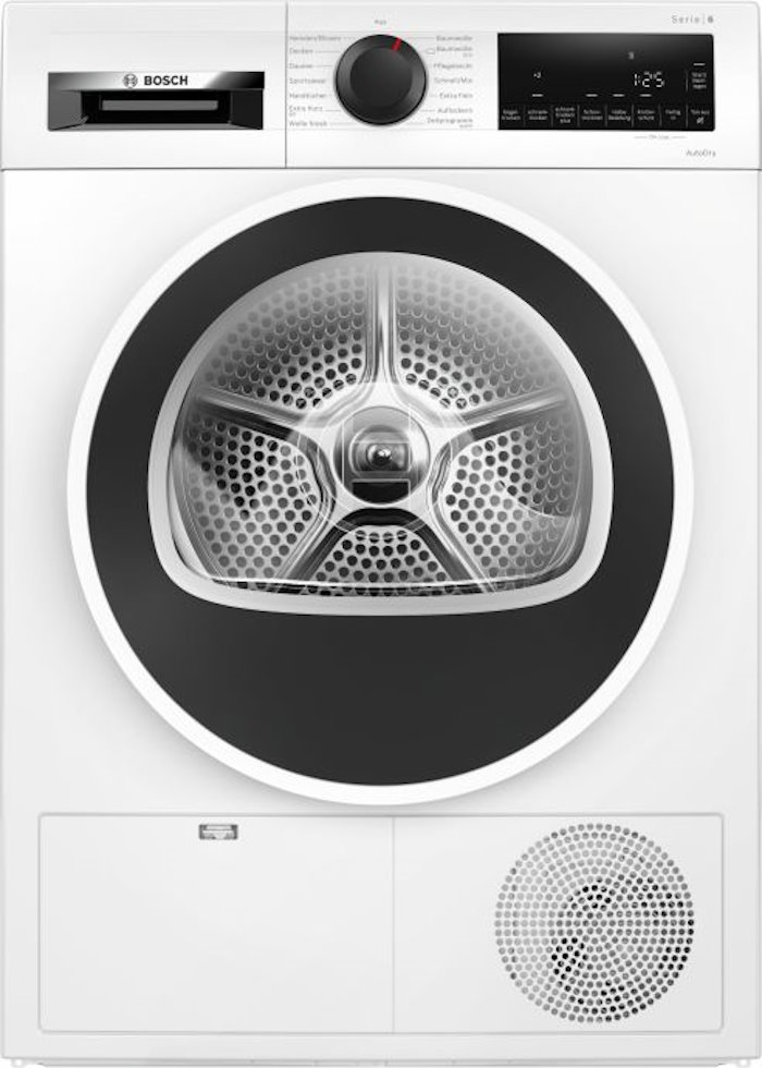 Bosch Serie 6 Wäschetrockner WQG241000 - AntiVibration Design: extrem standfest und besonders leise durch speziellen Vibrationsschutz.