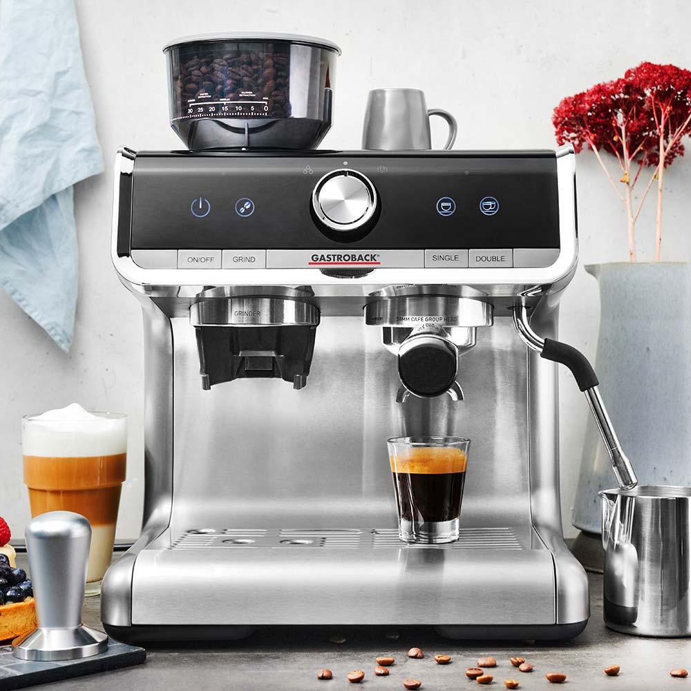 1idklzzUajCNND Gastroback Siebträgermaschine 42616 Design Espresso Barista Pro