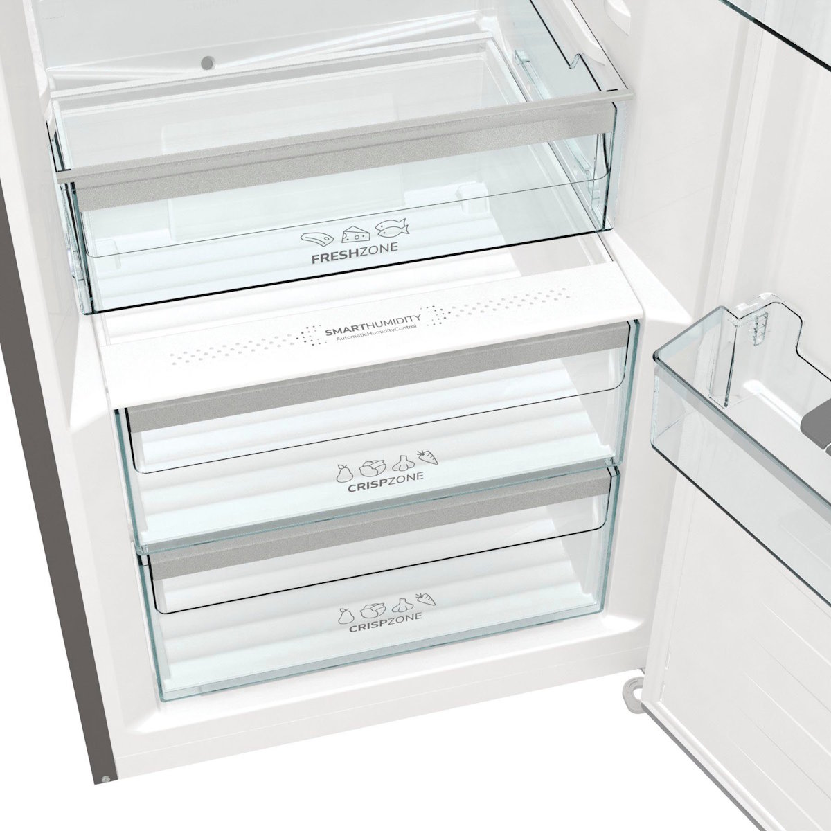 Gorenje R619DAXL6 Kühlschrank, IonAir Technologie, MultiFlow 360°
