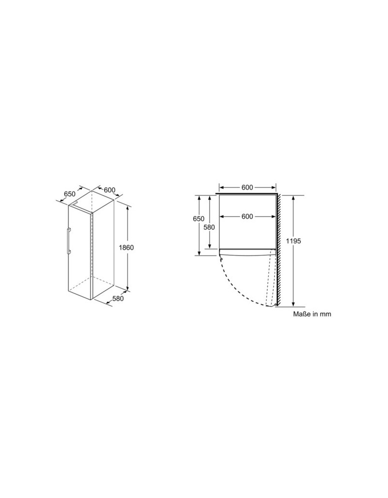 4242003864258 Siemens GS36NAIDP iQ500, Gefrierschrank edelstahl