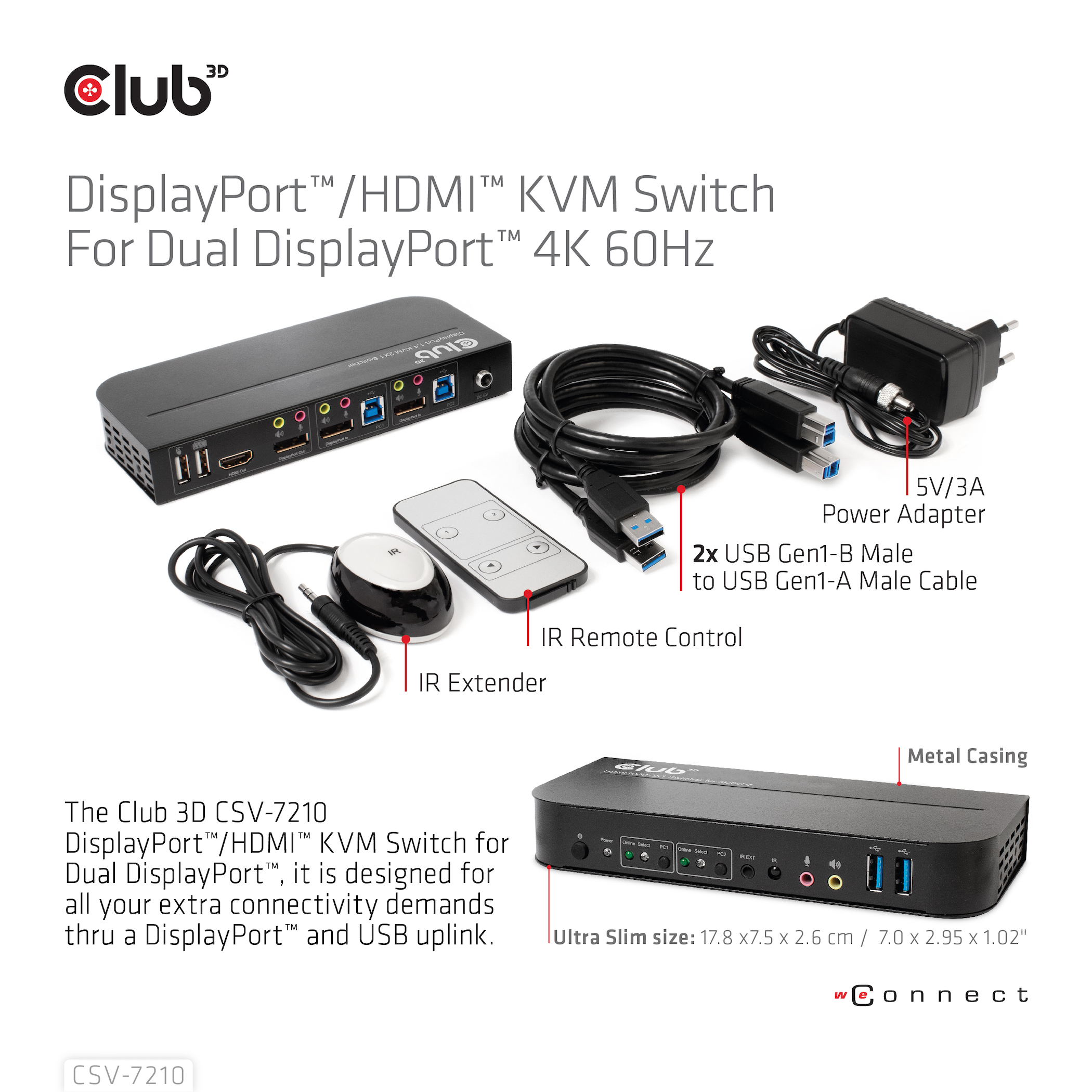 Club 3D CSV-7210