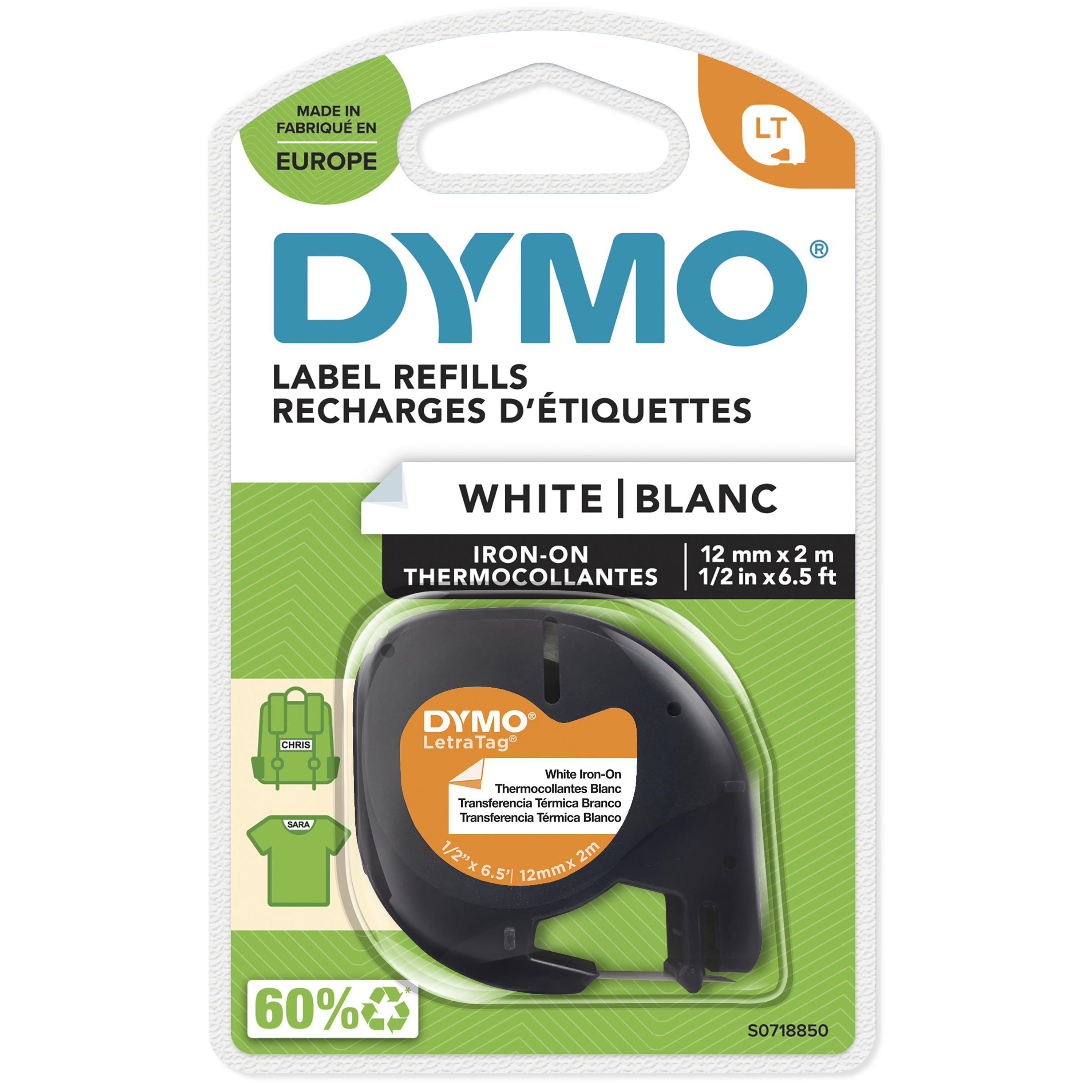 DYMO LetraTag Bügeletiketten
