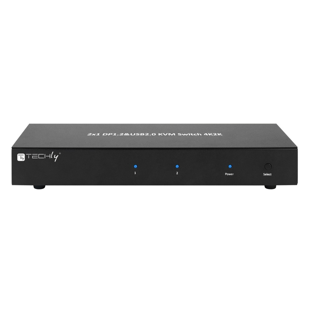 Techly IDATA DP-KVM2