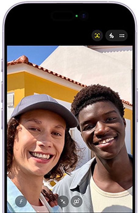 Smart Center Stage Front Camera for Perfect Group Selfies
