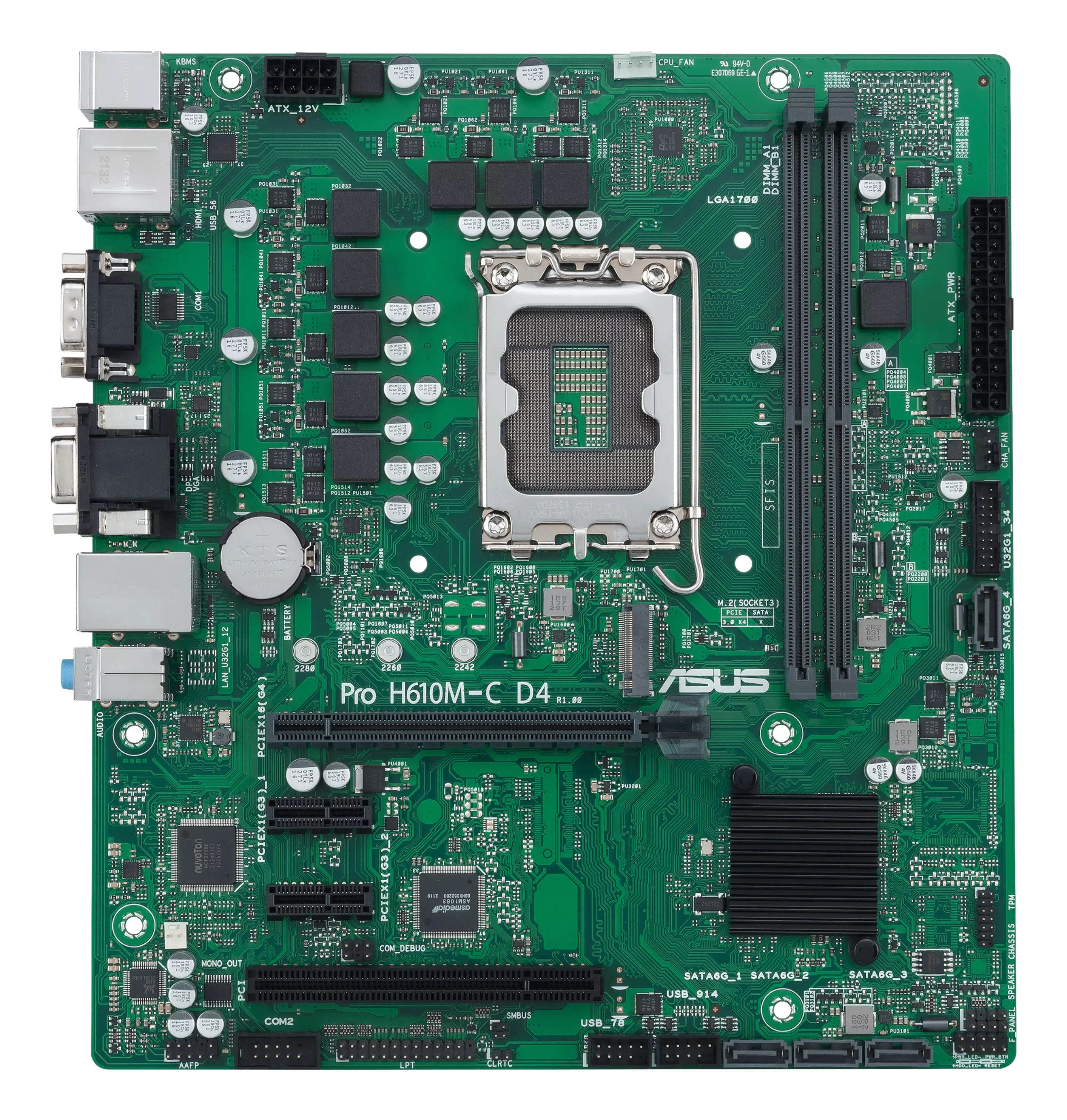 ASUS PRO H610M-C D4-CSM