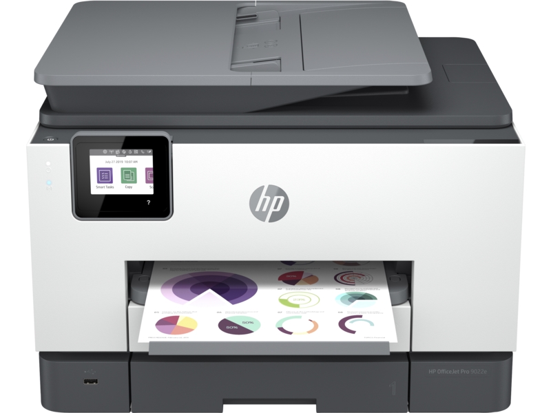 HP OfficeJet Pro 9022e , 4-in-1 multifunction printer grey, EAN: 0195161213526