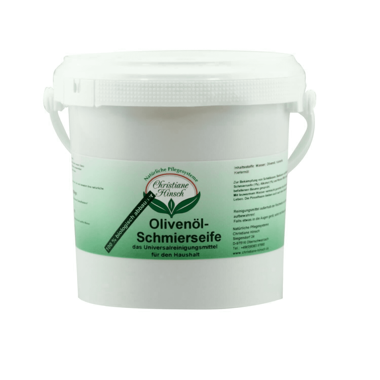 Olivenöl Schmierseife 1000g Christiane Hinsch Olivenöl Schmierseife 1000g Dose, Allzweckreiniger
