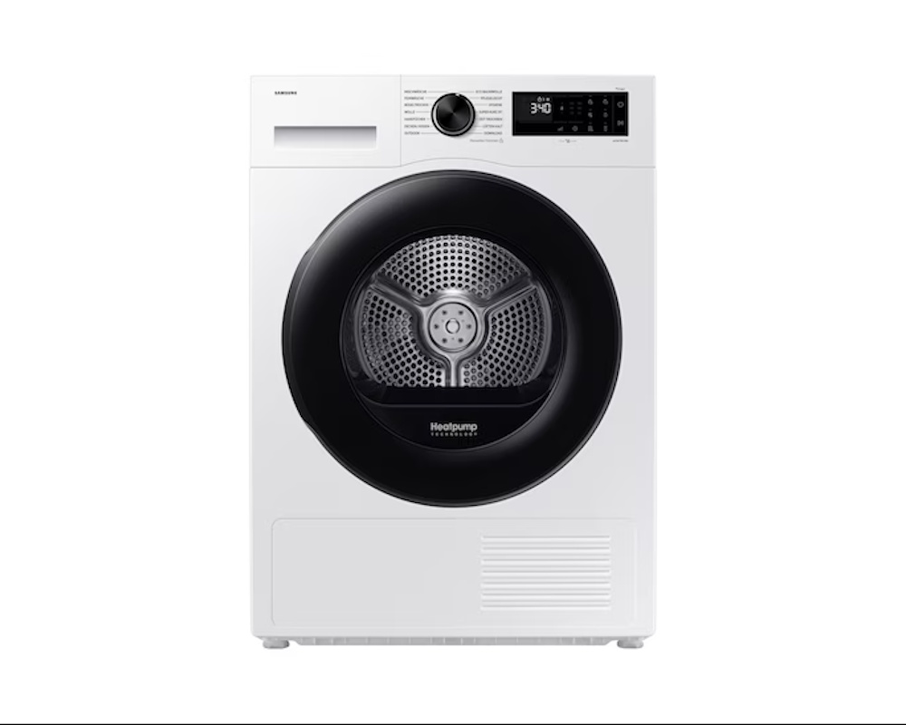 Samsung DV90DG52A0AEEG Wärmepumpentrockner - Frontansicht
