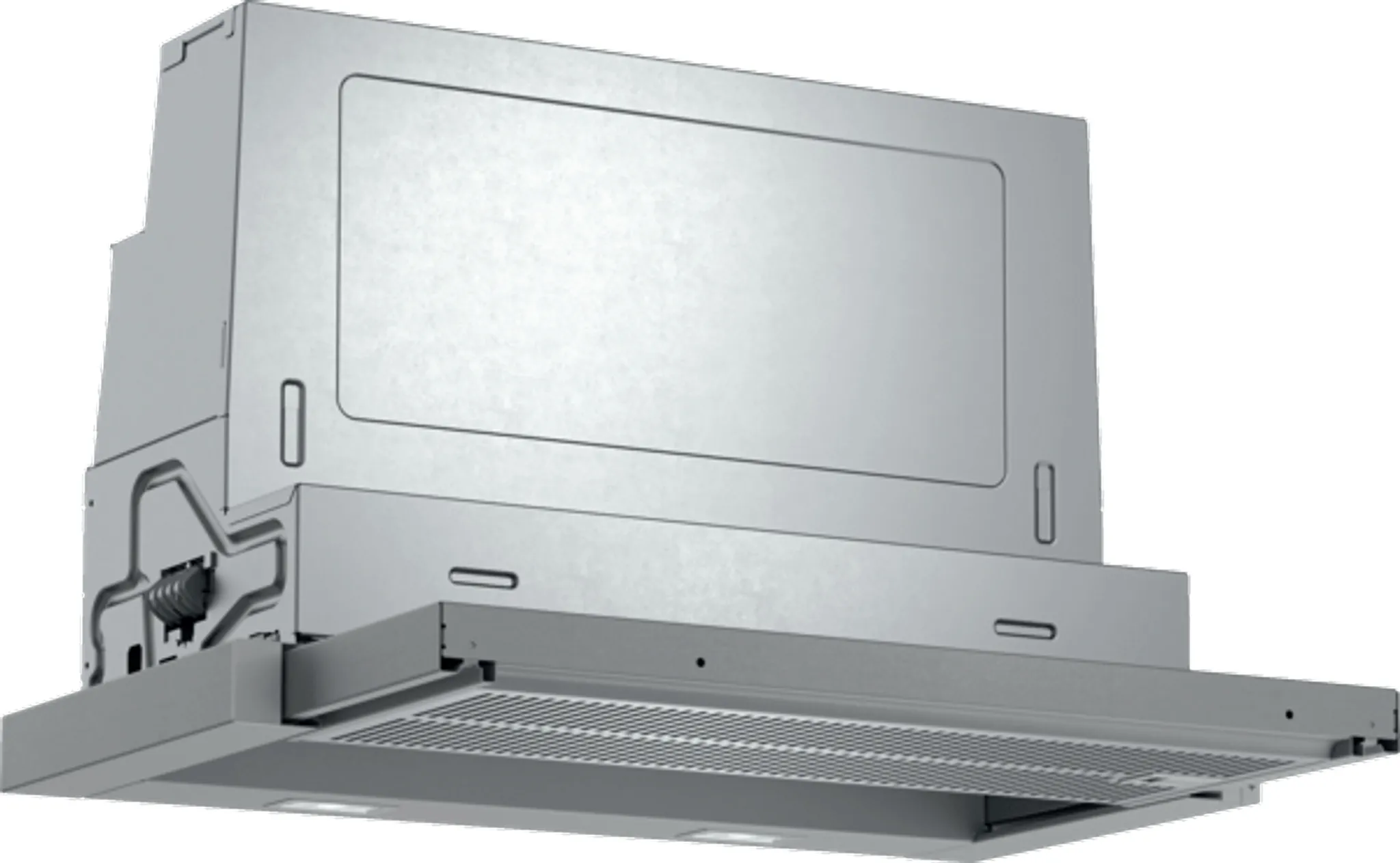 18LojHFf3P60Ci Bosch DFR067A52: Leise & Effiziente 60cm Flachschirmhaube in Silbermetallic