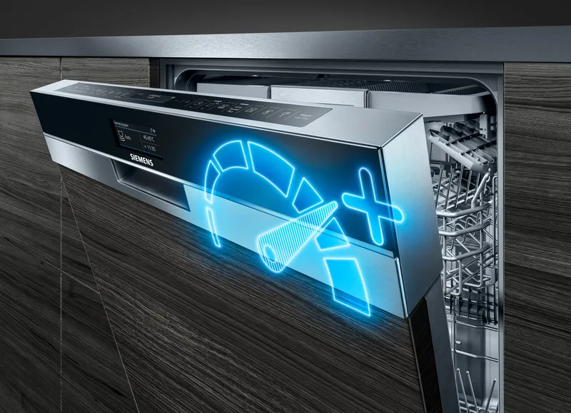 SIEMENS SR43ES24KE iQ300 Unterbau-Geschirrspüler 45 cm Edelstahl EAN: 4242003945186
