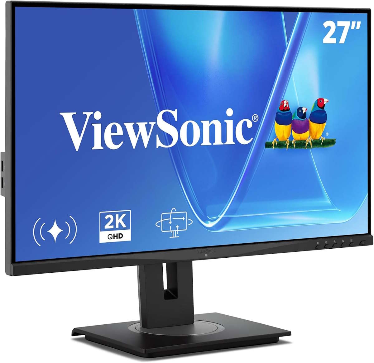 Viewsonic VG Series 27" 1440p Ergonomic IPS Mon Computerbildschirm 68,6 cm (27") 2560 x 1440 Pixel Quad HD LED Schwarz