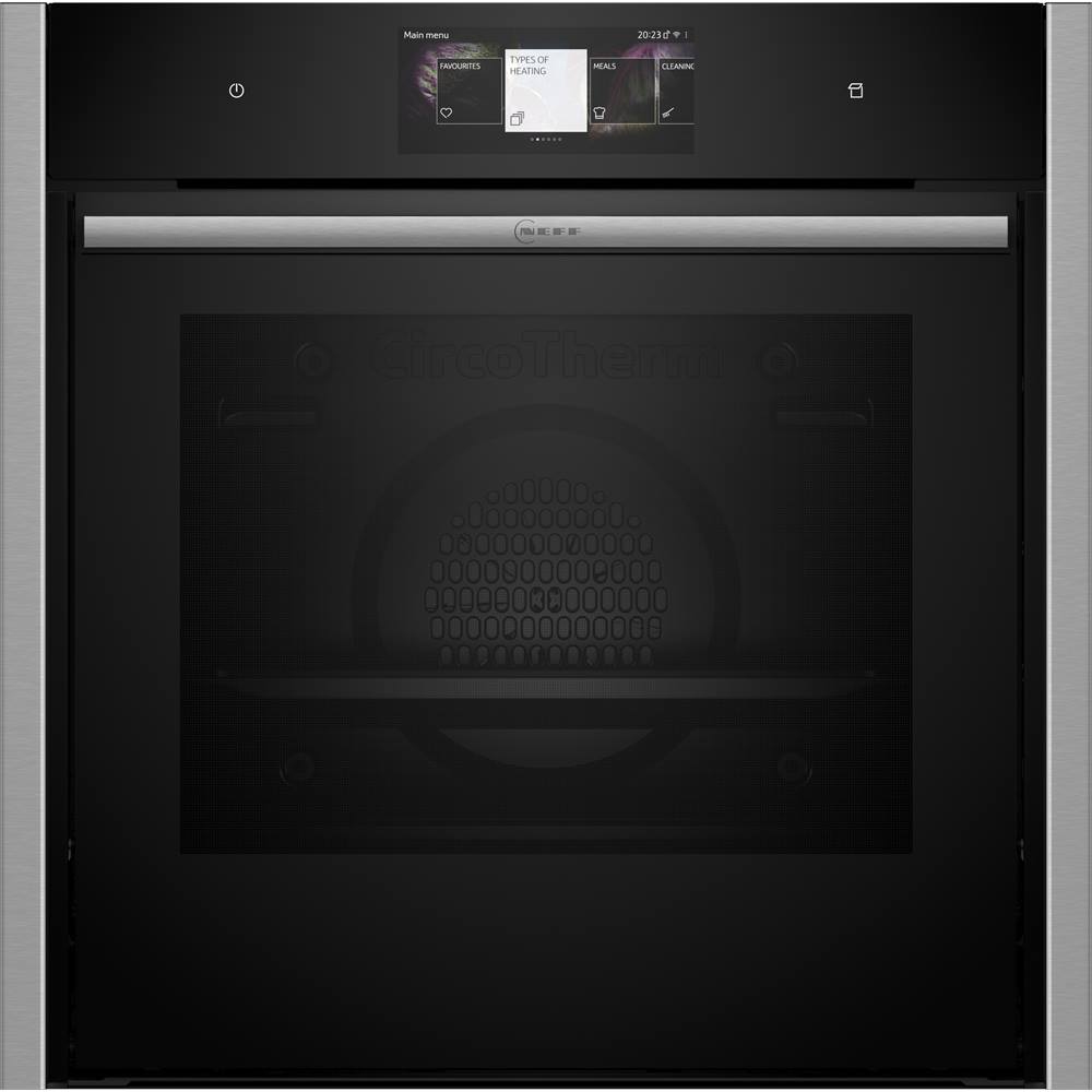 Neff Backofen mit Slide&Hide Tür und Home Connect Neff B64FT33N0 Einbau-Backofen mit FullSteam