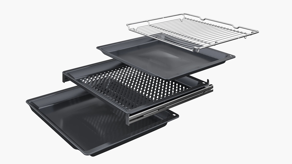 Siemens HB978GMB1 Built-in Oven | TFT Full-Touch Display Pro | activeClean Pyrolytic Cleaning | 4D Hot Air | Home Connect | Black Design