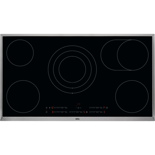 AEG HK955070XB 3000 Radiant Hob - Self-contained glass ceramic hob- 90 cm