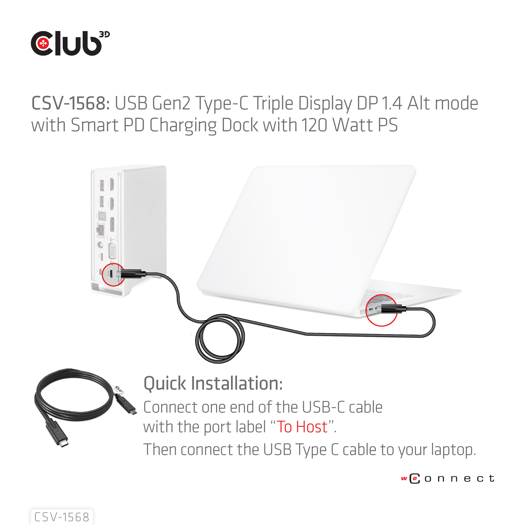 Club 3D CSV-1568