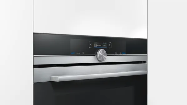 SIEMENS HB634GBS1 iQ700 Einbau-Backofen Bedienfeld