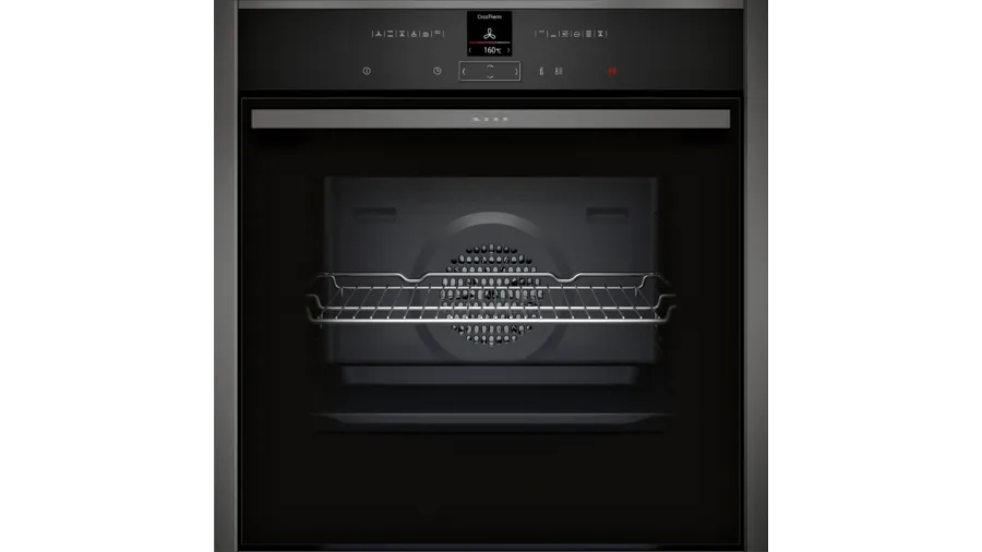 1TviQEgdlvDBO2 NEFF B17CR22G0 N70 Backofen, 60 x 60 cm, Graphite-Grey
