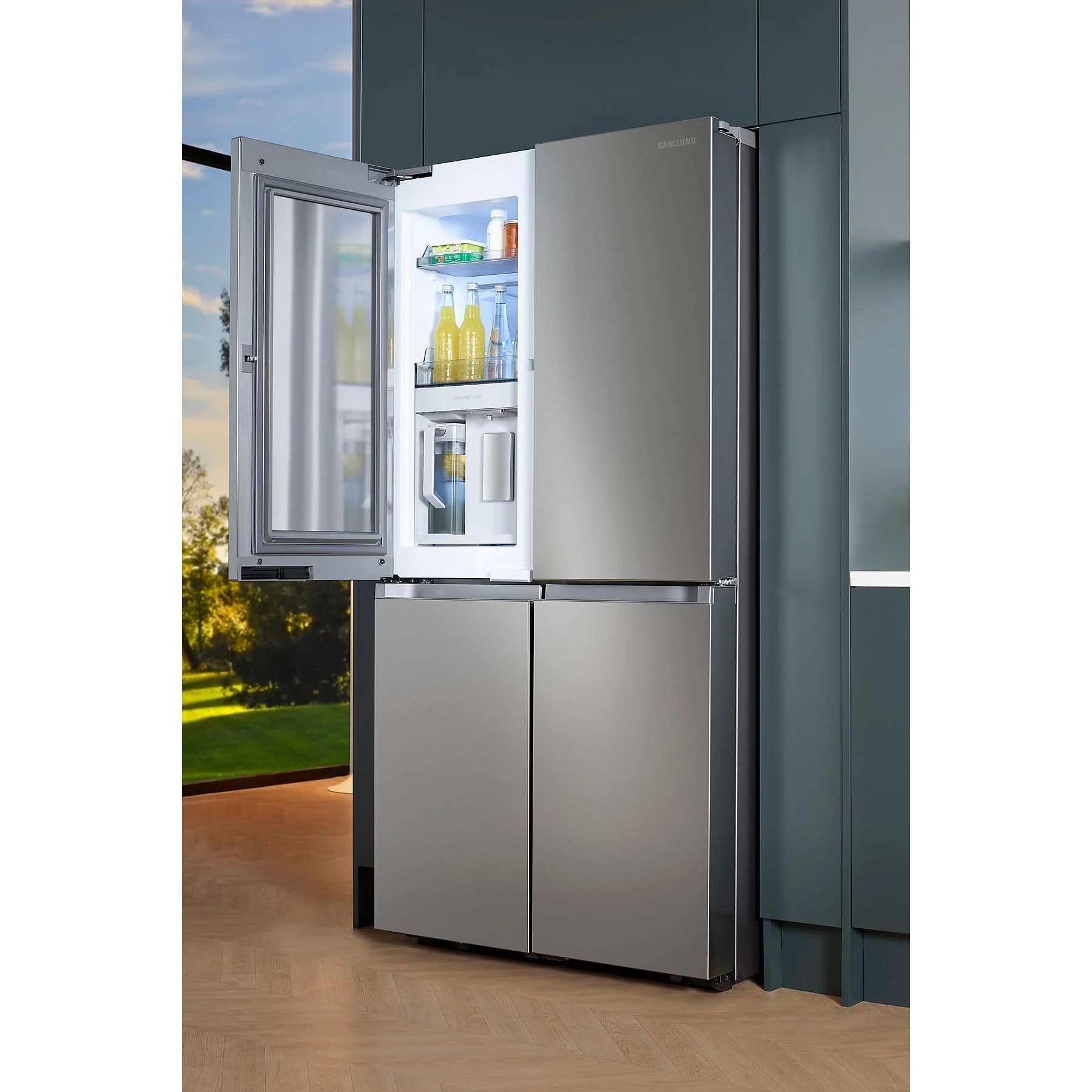 SAMSUNG RF65A977FSR/EF French Door 1825 mm hoch Edelstahl/Edelstahl Look
