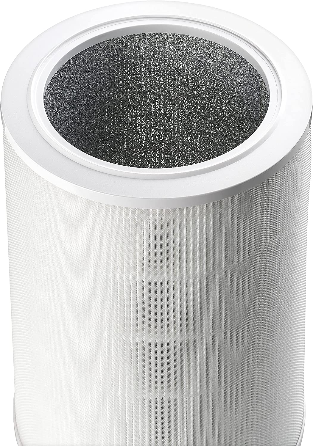 Justluxx Amax3 – Filter. Justluxx Amax3 Luftreiniger, Austauschbarer Filter aus der Nähe gezeigt.