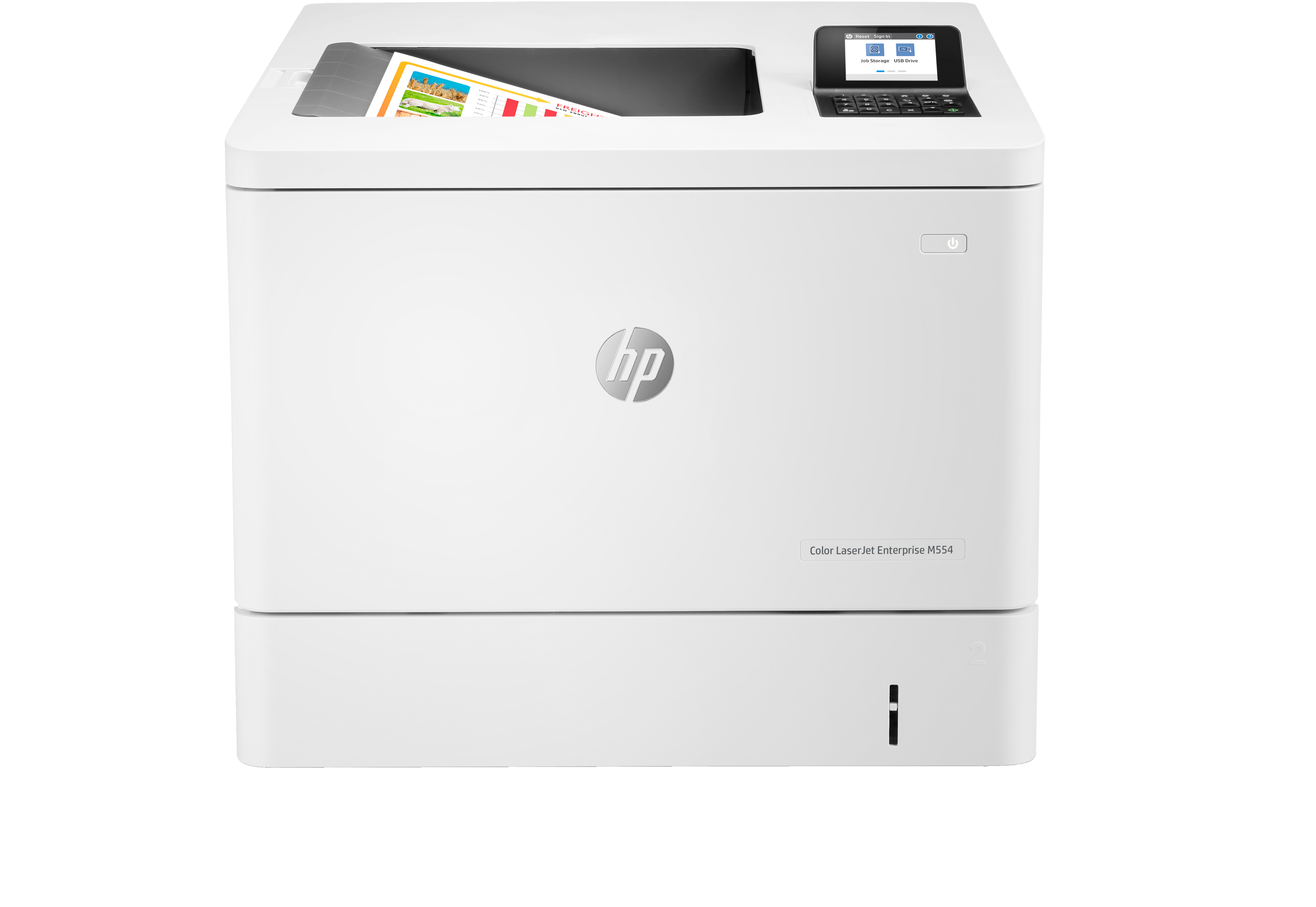 HP M554dn