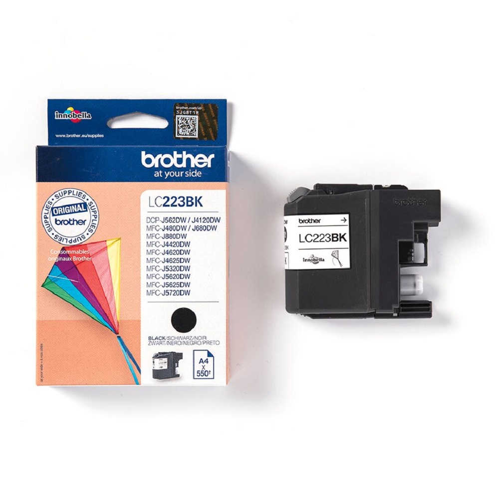Brother LC-223BK Druckerpatrone 1 Stück(e) Original Schwarz