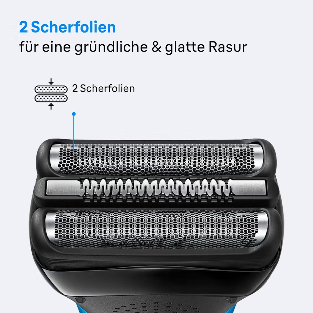 Braun Series 3 Scherkopf 21B Schwarz