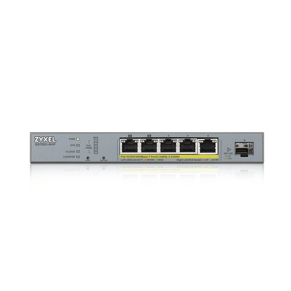 Zyxel GS1350-6HP-EU0101F