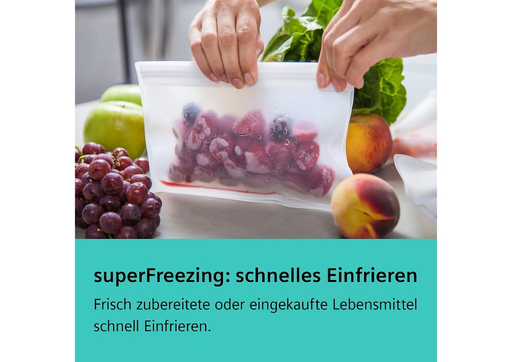 Präzise elektronische Temperatursteuerung freshSense