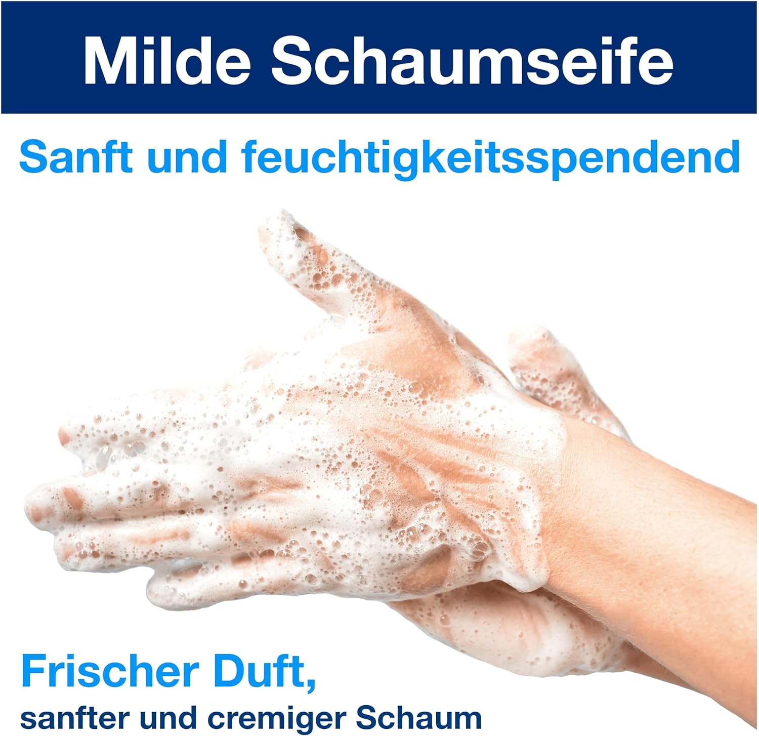 Sanfter, frischer Duft für angenehmes Händewaschen TORK Premium Schaumseife 1000 ml – sanfter Duft